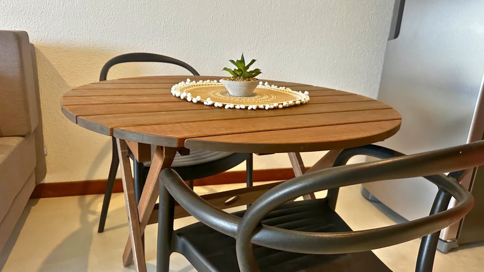 Mesa de jantar redonda